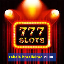 tabela brasileirao 2008